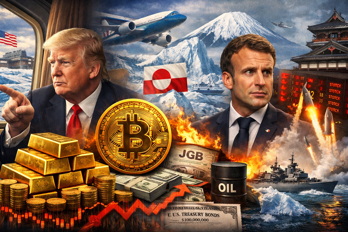 🇮🇸Shock macro, risk-off globale e corsa ai beni rifugio, Bitcoin crisi d'identità (Cosa sto facendo?)